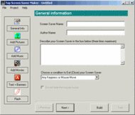 Screen Saver Maker screenshot